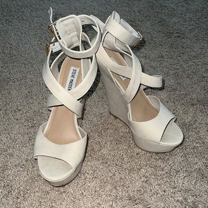 Steve Madden Strappy Wedges